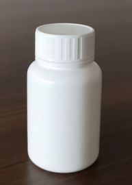 100ml πλήρη καθορισμένα μπουκάλια χαπιών ιατρικής, άσπρο μπουκάλι χαπιών με το βάρος 16.2g ΚΑΠ