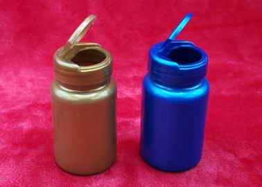 Μπλε 100ml γύρω από τα πλαστικά μπουκάλια, κτύπημα - η τοπ ΚΑΠ χρωμάτισε τα μπουκάλια χαπιών