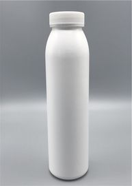 400ml HDPE γύρω από τα πλαστικά μπουκάλια, καλυμμένα άσπρα πλαστικά μπουκάλια φαρμακείων 
