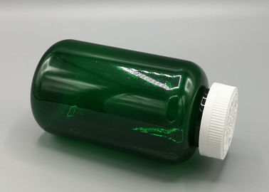 πλαστικά εμπορευματοκιβώτια βιταμινών ύψους 140mm, καφετί/διαφανές πλαστικό φαρμακευτικό είδος εμπορευματοκιβωτίων ταμπλετών